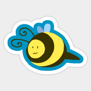 Cat Face Bumblebee Sticker